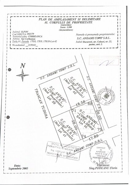 Corbeanca Complex Magnolia Strada Laguna Albastra